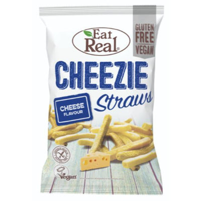 Eat Real Potato Cheeze Straws 45g (Pack of 12)