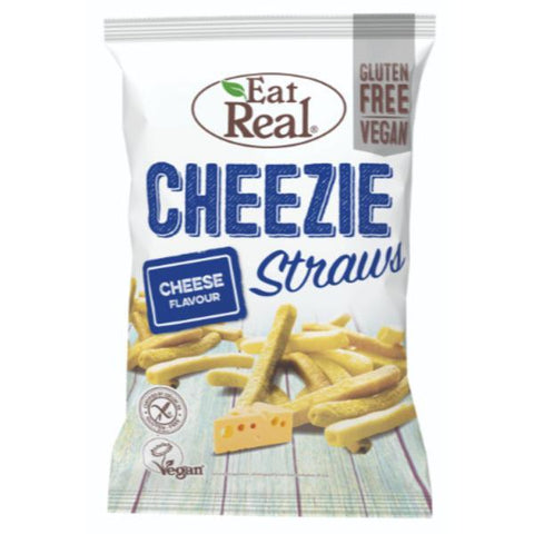 Eat Real Cheeze Straws 113g (Pack of 10)