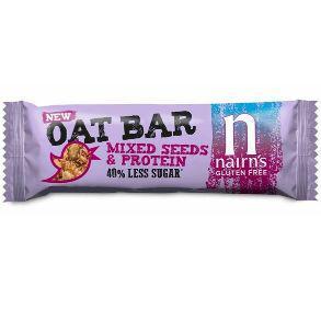 Nairns Seeded Protein Gluten Free Oat Bars 40g (Pack of 20)