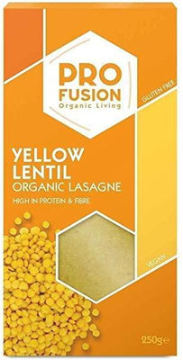 Profusion Organic Yellow Lentil Lasagne Sheet 250g