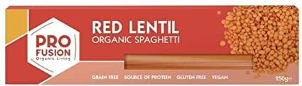Profusion Organic Red Lentil Spaghetti 250g