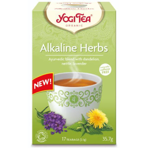 Yogi Tea Alkaline Herbs Organic 17 Bags