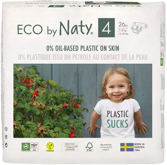 Nature Baby Nappies Size 4 - 26 Nappies
