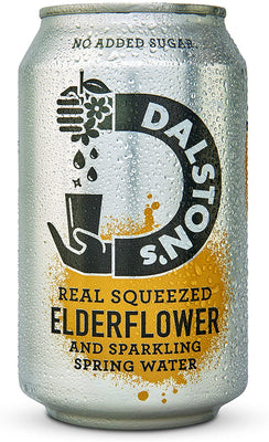 Dalstons Light No Added Sugar Sparkling Elderflower 330ml