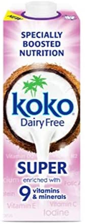 Koko Dairy Free Super UHT Milk 1Ltr (Pack of 6)