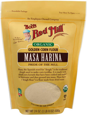 Bob's Red Mill Organic Golden Masa Harina Flour 680g