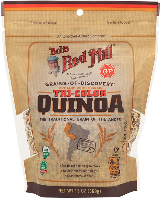 Bob's Red Mill Organic Tricolor Quinoa Grain 369g
