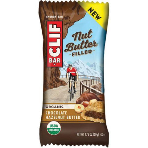 Clif Bar Nut Butter - Chocolate Hazelnut Butter Bar 50g (Pack of 12)