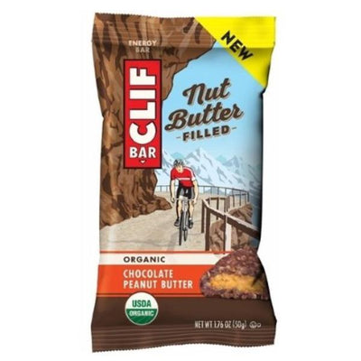 Clif Bar Nut Butter - Chocolate Peanut Butter Bar 50g (Pack of 12)