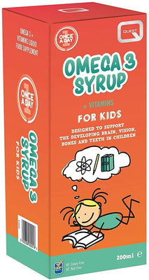 Quest Once A Day Omega 3 Syrup for Kids 200ml