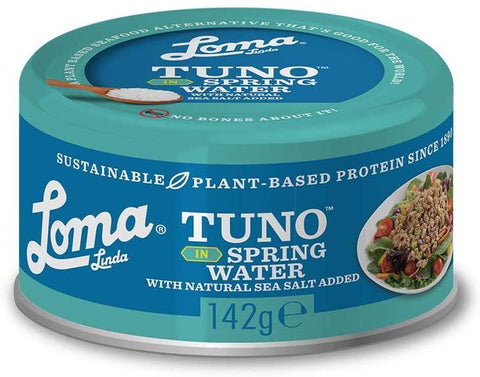 Loma Linda Tuna Vegan Tuna In Spring Water - Tin 142g