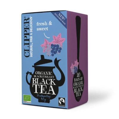 Clipper Blackcurrant Black Tea 20 Bags
