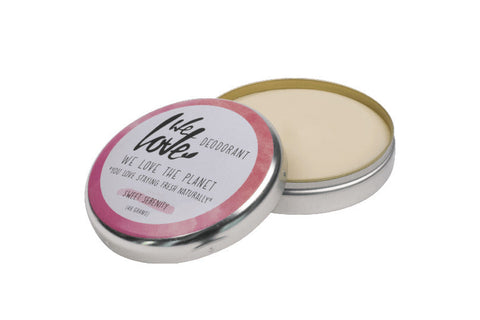 We Love The Planet Natural Deodorant Cream - Sweet Serenity Tin 48g (Pack of 6)