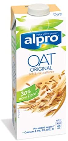 Alpro Oat Original 1L (Pack of 8)