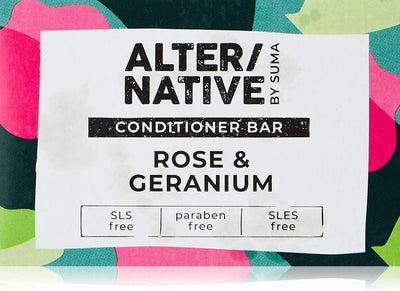 Alter/native Rose & Geranium Conditioner Bar 95g