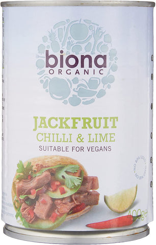 Biona Organic Chilli Lime Jackfruit In Can 400G