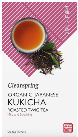 Clearspring Organic Japanese Kukicha Tea 20 Bags