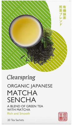 Clearspring Organic Japanese Matcha Sencha Tea 20 Bags