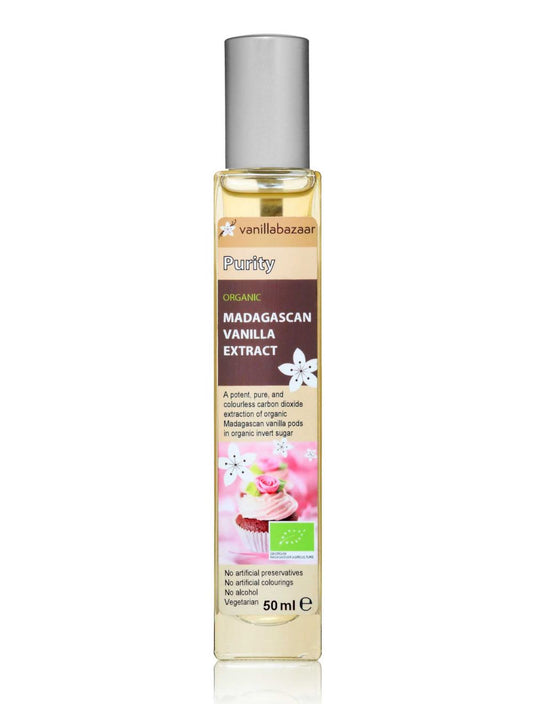 Vanilla Bazaar Organic Madagascan Vanilla Extract 50ml (Pack of 16)