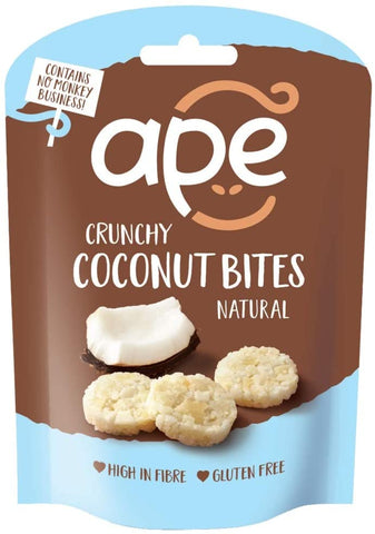 Ape Snacks Ape Coconut Bites Natural 30g (Pack of 10)