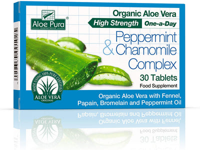 Optima Health Aloe Pura Aloe Vera Digestive Aid 30 Tablets