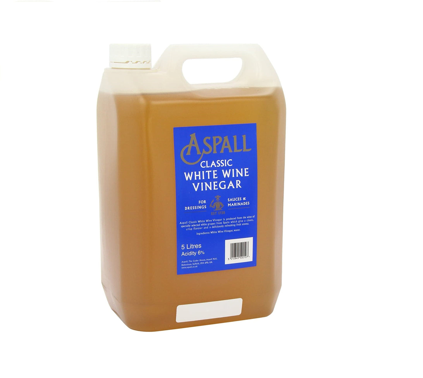 Aspall White Wine Vinegar 5L