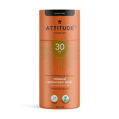 Attitude Sunscreen Stick Orange SPF30 85g (Pack of 6)