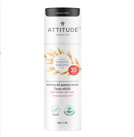 Attitude Sensitive Face Stick SPF 30 30g (Pack of 12)