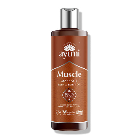 Ayumi Muscle Massage & Body Oil 250ml (Pack of 6)