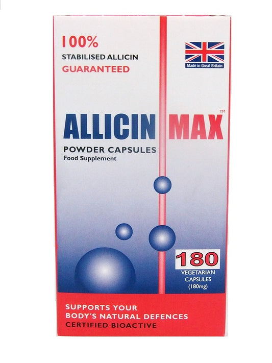 Allicin Max 180 Veg Powder Caps
