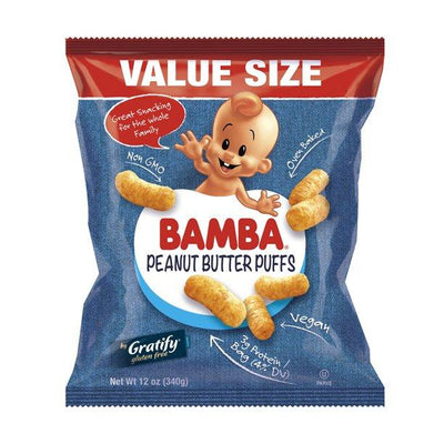 Bamba Peanut Puff 61g (Pack of 12)