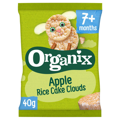 Organix Apple Rice Cake 40g (Pack of 6)