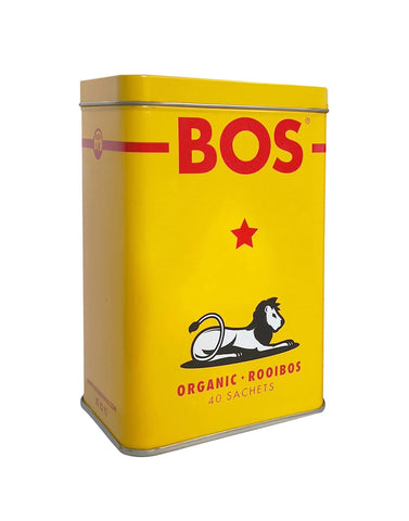 BOS Dry Tea Rooibos Tin Orgainc 100g (Pack of 12)