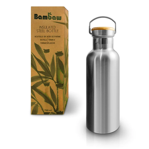 Bambaw Insulated Steel Bottle 750ml (Pack of 6)