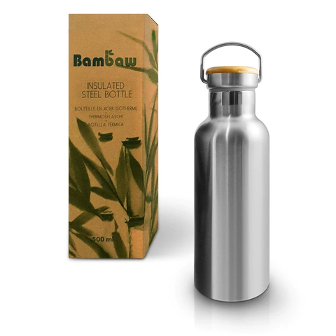 Bambaw Insulated Steel Bottle 500ml (Pack of 6)