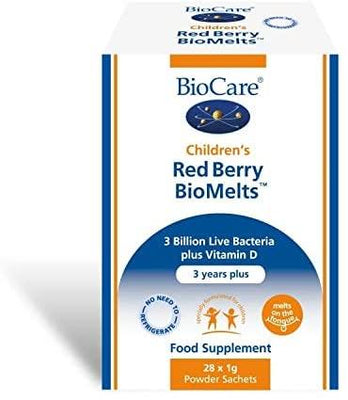 Biocare Children's Red Berry BioMelts 1g - 28 Sachets