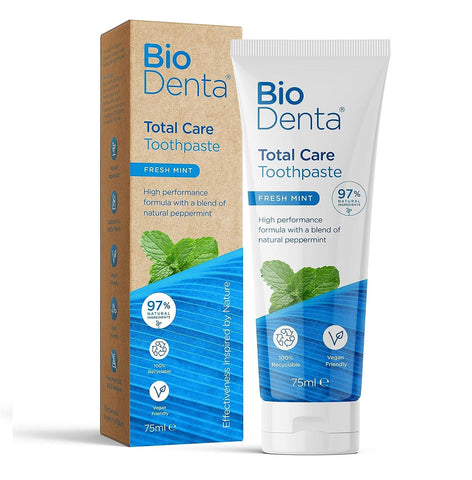 BioDenta Total Care Toothpaste 75ml (Pack of 12)