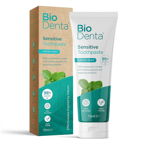 BioDenta Sensitive Toothpaste 75ml (Pack of 12)