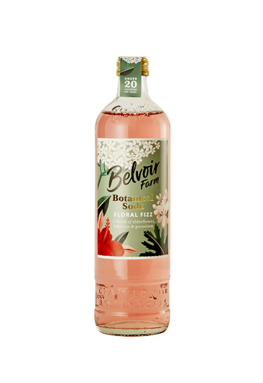 BELVOIR FARM Floral fizz 500ml (Pack of 6)