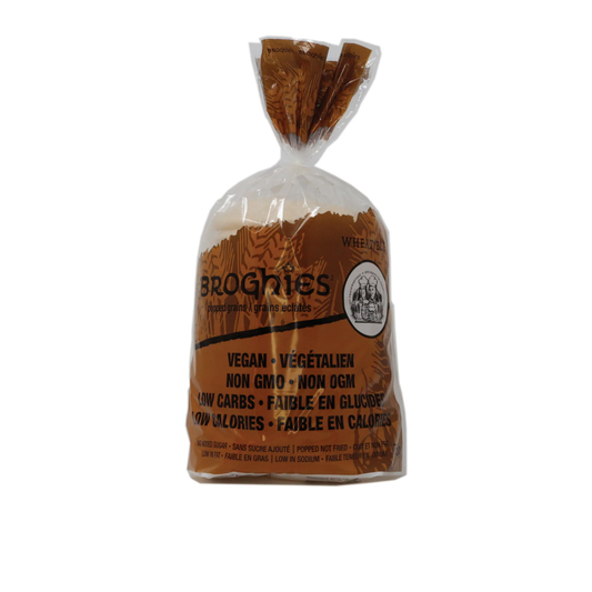 Broghies Fat Free Wheat Crackers 75g (Pack of 12)