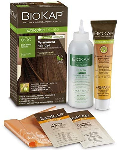 BioKap Dark Blond Havana 6.06 Rapid Hair Dye 135 ml