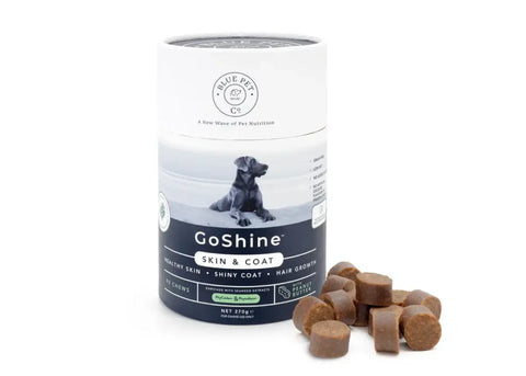 Blue Pet Co GoShine Peanut Butter Skin and Coat Supplements 270g (Pack of 24)