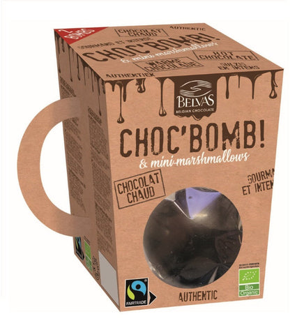 Belvas Hot Chocolate Bombs x2 70g (Pack of 6)