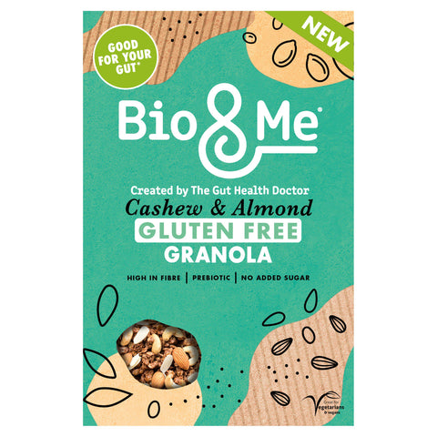 Bio&Me Cashew & Almond Gluten Free Gut Loving Granola 350g (Pack of 5)