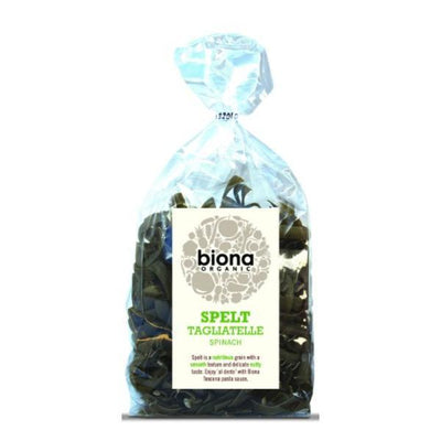 Biona Organic Spelt Spinach Tagliatelli 250g