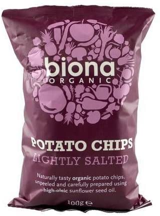 Biona Organic Lightly Salted Potato Chip 100g