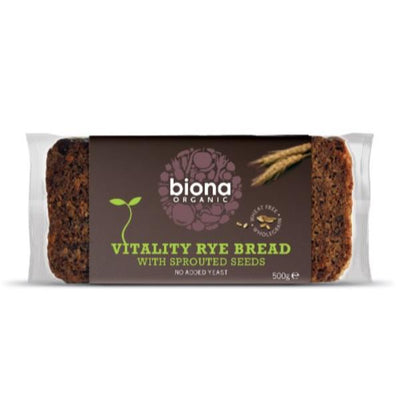 Biona Organic Rye Vitality Bread 500g