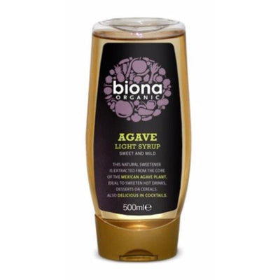 Biona Organic Agave Syrup-Squeezy 500ml