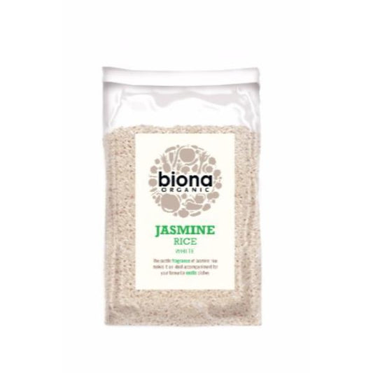 Biona Organic White Jasmine Rice 500g