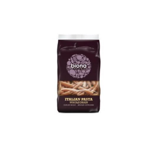 Biona Organic Wholewheat Penne 500g